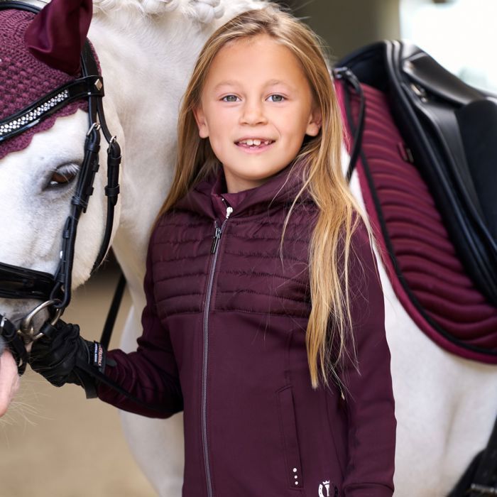 Veste de concours Lina ELT - Veste concours équitation enfant - ELT