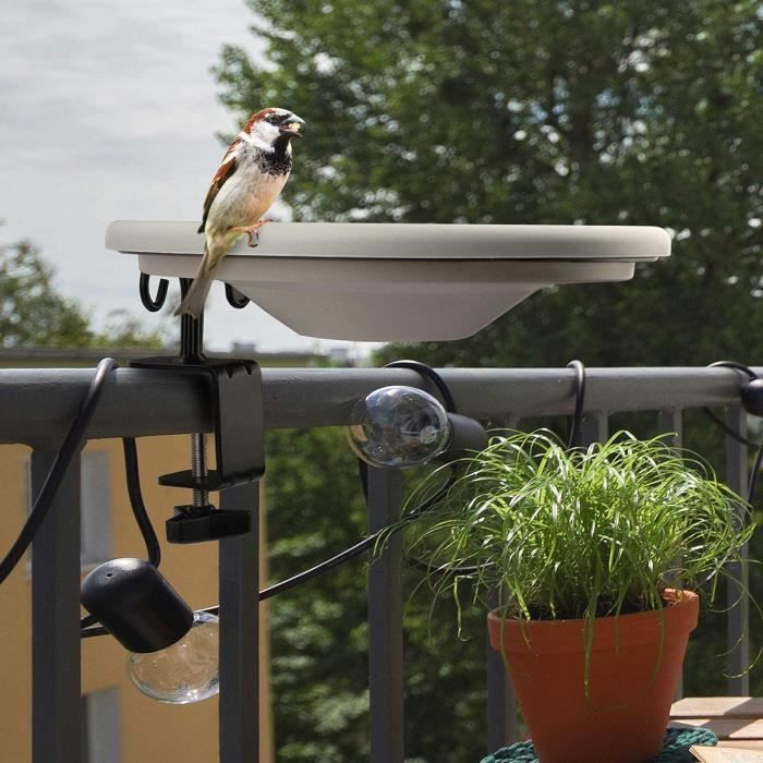 Support de sol suspendu pour oiseaux, Station d'alimentation pour jardin,  intérieur et extérieur, avec Table de bain d'eau, balcon, plateau réglable  - AliExpress