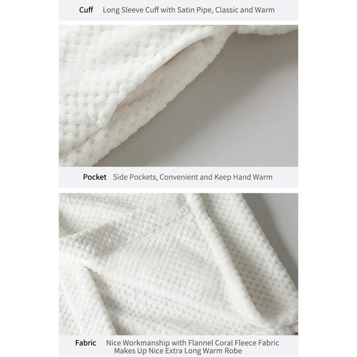 Peignoir femme microfibre extra doux shop