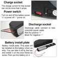 SINBIDE® 48V 10Ah Batterie pour Vélo électrique Li-ion Rechargeable, E-Bike Batterie pour e-Bike avec Chargeur et Serrure Antivol-3