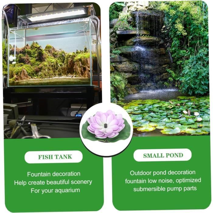 Fontaine Décorative Avec Robinet Flottant Invisible - Kit DIY Pour Jardin, Terrasse Ou Intérieur - Pompe Submersible Incluse - 5
