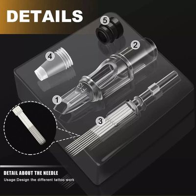 Kit Complet Machine à Tatouer Pro - Stylo, Aiguilles, Encre, Alimentation 5-12V, Neuf