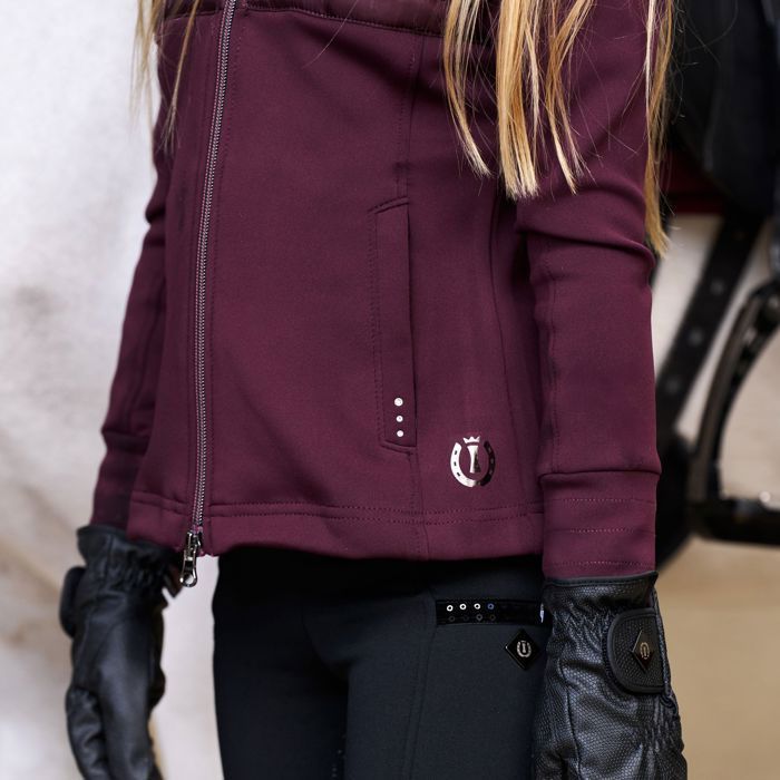 Veste Matelassée équitation Fille Riding Sport - Taille S Bleu Foncé - Occasion