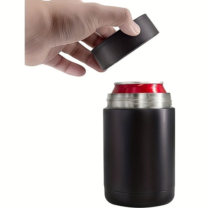 Refroidisseur De Canette Gteller - Acier Inoxydable Double Paroi - Garde Les Boissons Froides - 12oz