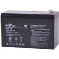 MaxPower Batterie gel 12V 7Ah travail buffer, les UPS, différentes unités de contrôle,  des caisses enregistreuses-0