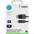 BELKIN Câble vidéo - DisplayPort / HDMI - Mini DisplayPort (M) pour HDMI (M) - 1,8 m-0