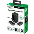 Subsonic - Kit de charge dual Power Pack - 2 batteries, chargeur et câble pour manette Xbox serie X/S-0