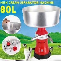 Machine de dégraissage de centrifugeuse de lait Séparateur de lait 80L Mini centrifugeuse à lait dégraissant séparateur abilityshop