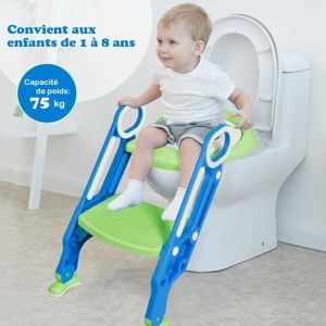 Keraiz R/éducteur WC avec /échelle pour tout-petit Bleu