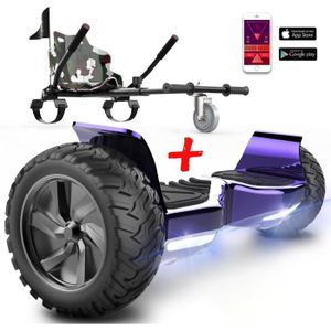 HOVERBOARD Hoverboard 8.5 Pouces Hummer Tout Terrain Gyropode