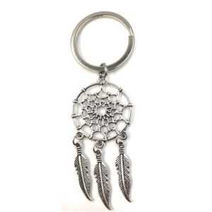 Porte Clé Clef Attrape Rêve Rêves Dream Catcher Plumes Keyring FRANÇAIS