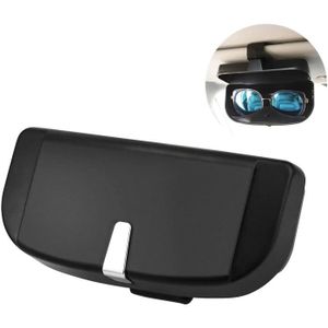 Homyl Porte-Lunettes de Soleil Universel,Porte Carte Multifonctionnel pour Voitre Noir