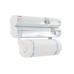 BONFFAIT-Distributeur de papier d'aluminium et de film étirable,  porte-rouleau de papier avec lames