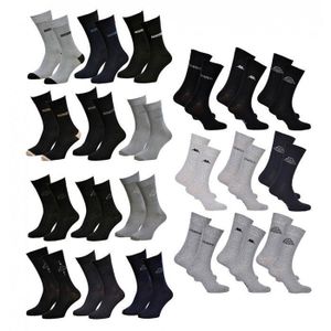 cheap4uk Lot de 3 Chaussettes Homme Femme 35-38 39-42 43-46