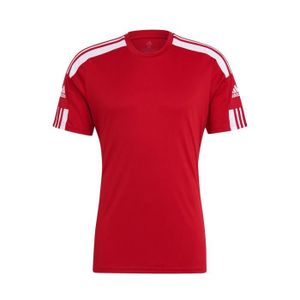 T-SHIRT MAILLOT DE SPORT T-Shirt ADIDAS Squadra 21 Rouge - Homme/Adulte