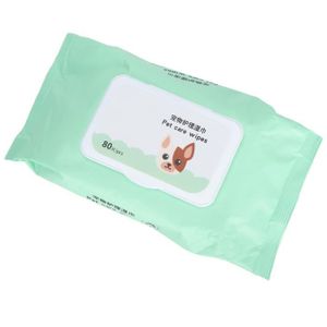 Lingette Nettoyante Pour Chien - Pet Wipes Grooming Dogs And Cats Cleaning  Mouth