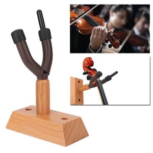 Moreyes Support mural pour violon avec archet en bois et porte-clés violon new 