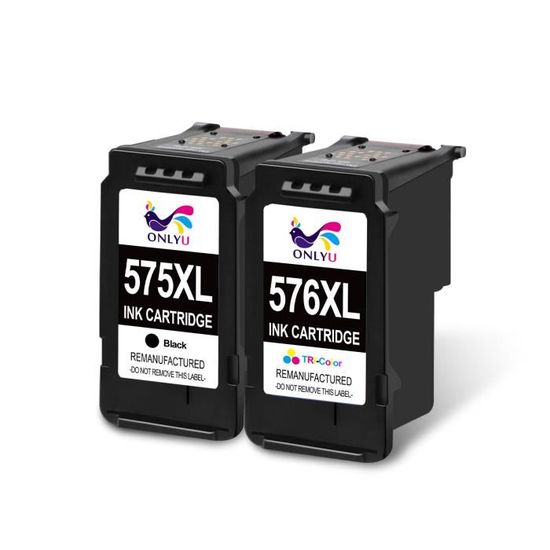 Cartouche D'encre Noire GREENSKY PG-575XL - Haute Capacité, Compatible Canon PIXMA TS/TR Série (TS3550i, TR4750i, Etc.)