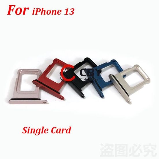 13 Pro Double GrisPlateau de carte Sim pour iPhone plateau de carte SIM, support de fente