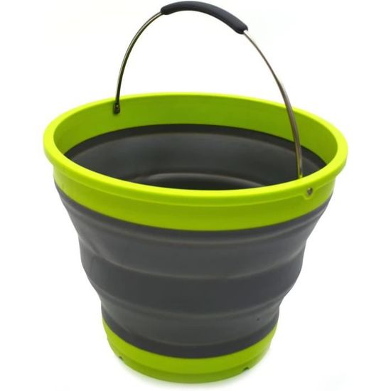 Seau Pliable 20l Buerfu Camping Pêche Seau à Eau Pliable 20L Buerfu - Portable Pour Camping, Pêche, Lavage Voiture Seau Eau Pliable 20L