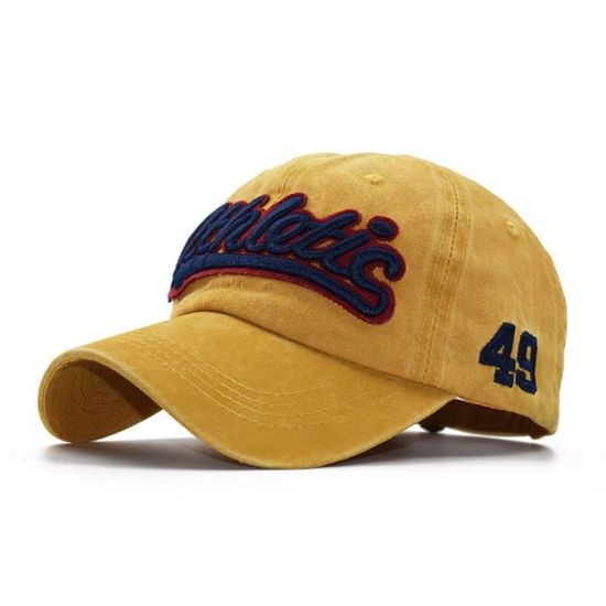 Casquette Baseball Vintage Mama - Coton Dé Lavé Réglable - Pour Femme - Plusieurs Couleurs