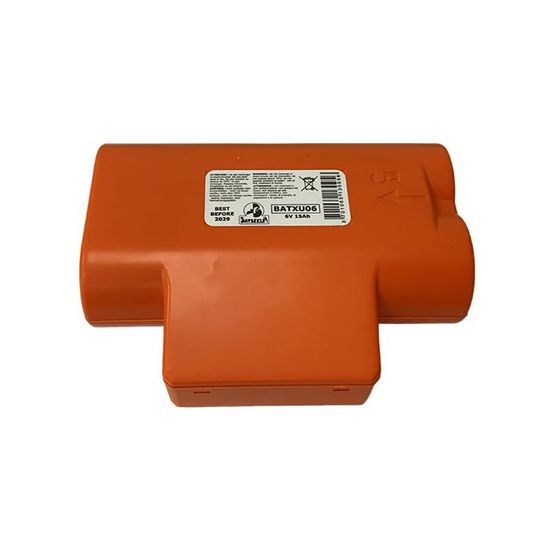 Pile Alarme 6V 15Ah - Compatible RXU06X Hager Pour Centrales SA413AX Et SA700AX, Produit OEM - 4
