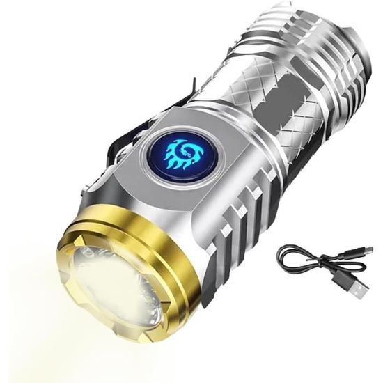 Aozong Mini Lampe De Poche Monstre à Trois Yeux, Lampe De Poche