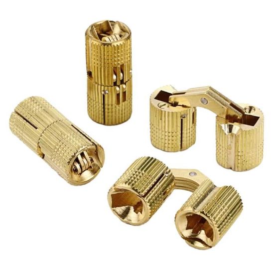5 Engrenages Cylindriques En Laiton 0,2M 9 Dents - Trou 0,78 Mm, épaisseur 1,2 Mm - Pour Modélisme, Petits Mécanismes, Ajustement Serré - 13