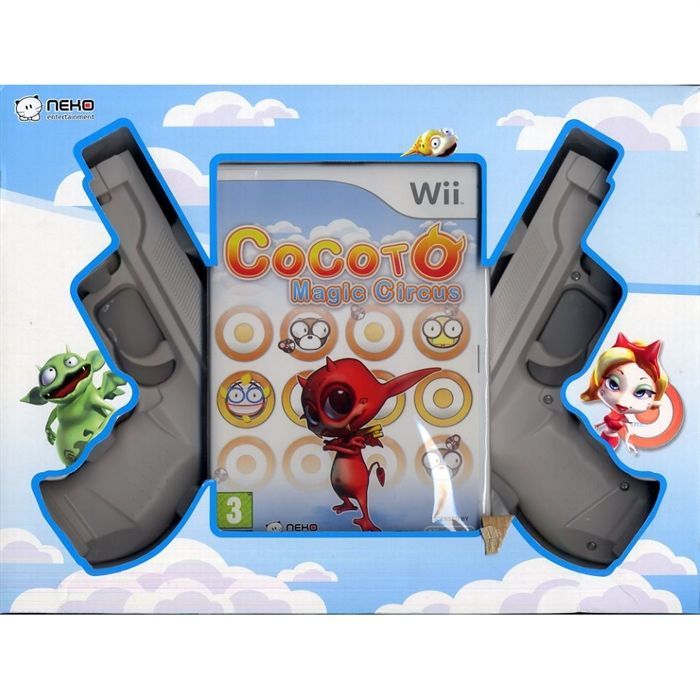 Cocoto Magic Circus 2 Pistolets Inclus Wii - vue 4