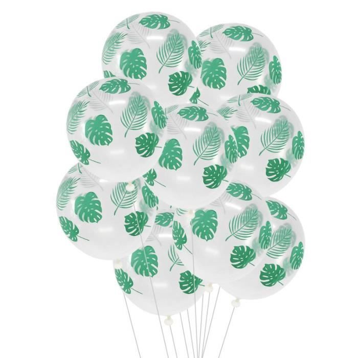 Lot de 10 ballons lumineux à l'hélium de 50,8 cm avec guirlande lumineuse de 3 m, ballons Bobo pour fête, mariage, décoration de Saint-Valentin (blanc chaud