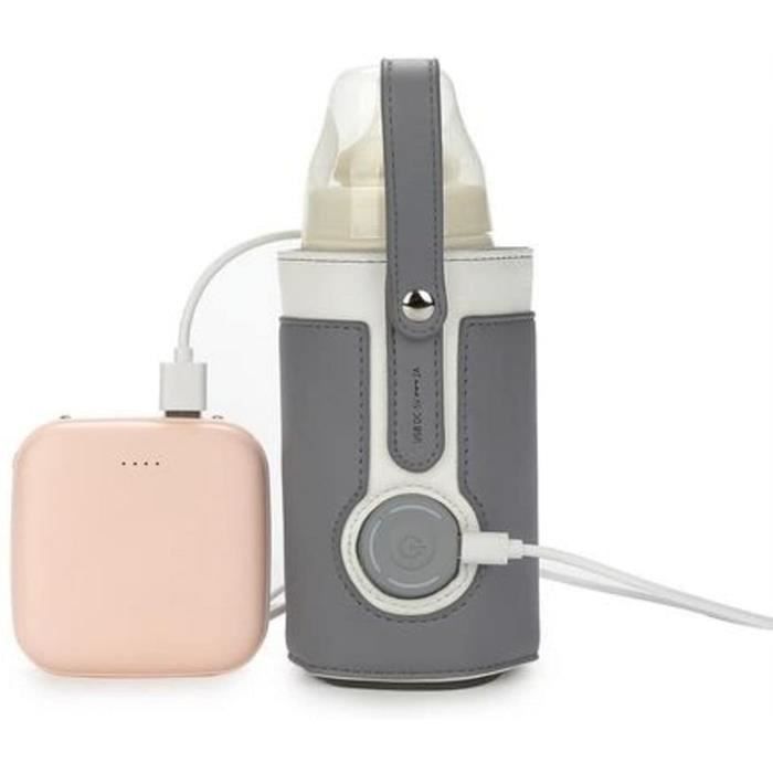 Chauffe-Biberon Portable USB Mug De Voyage Multicolore Avec Sac De Rangement - Réchauffement Rapide Et Uniforme