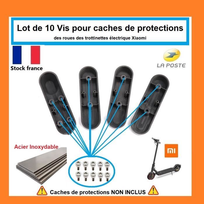 Vis Xiaomi M365 pour caches de protection trottinette électrique xiaomi M365 Pro 1S Essential [10 Vis] Lot de vis pour Xiaomi M365