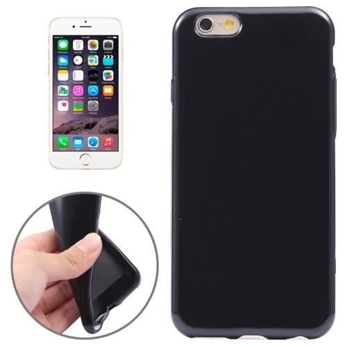 Coque silicone iPhone 6 / 6S (Noir)