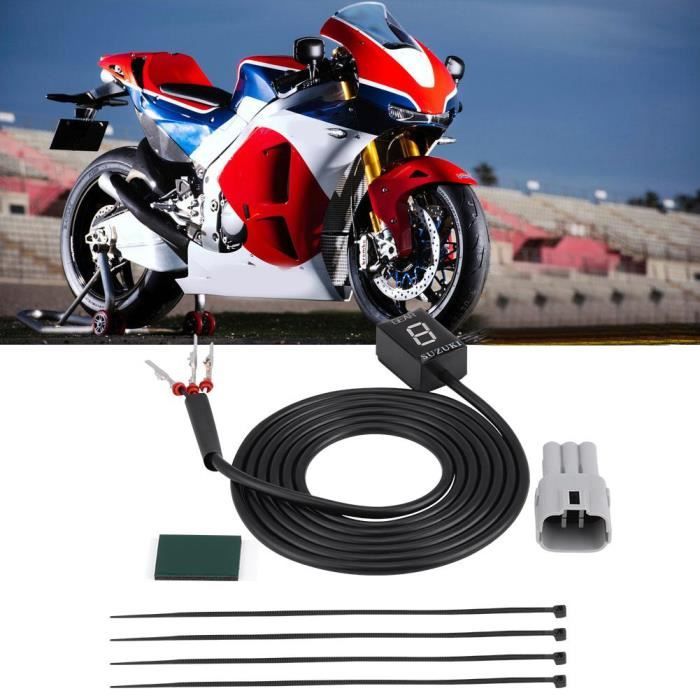 Indicateur d'affichage de vitesse de moto, N-6 ECU Plug pour Suzuki Intruder 800 V-Strom GSXR 600-SHU