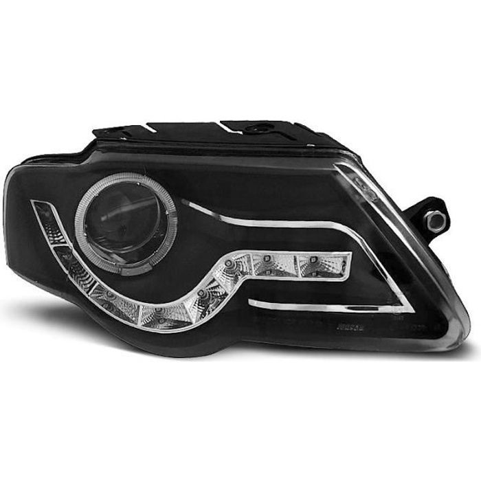 Paire de feux phares VW Passat B6 3C 05-10 Daylight noir WF7