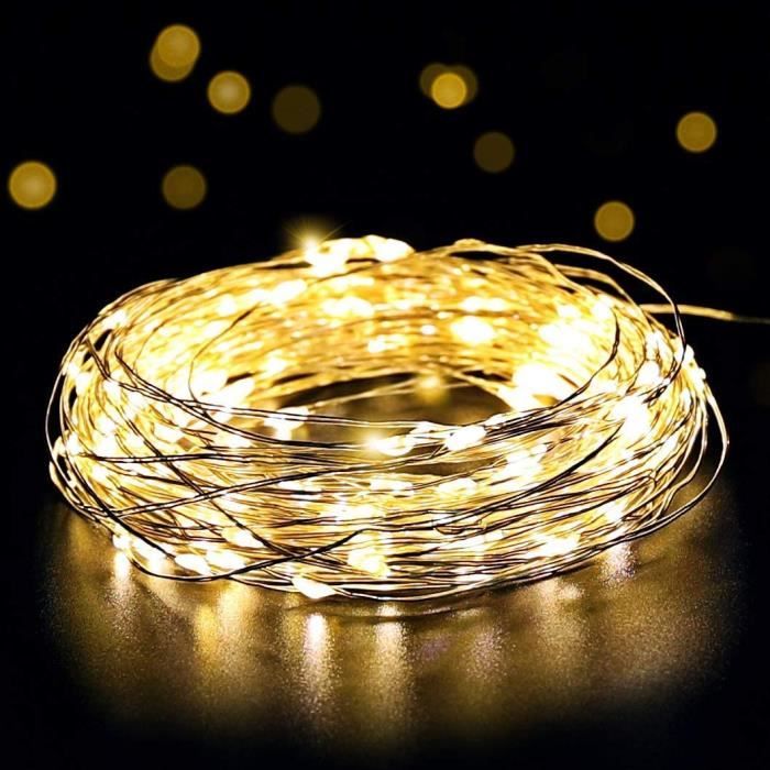 Guirlande lumineuse à pile