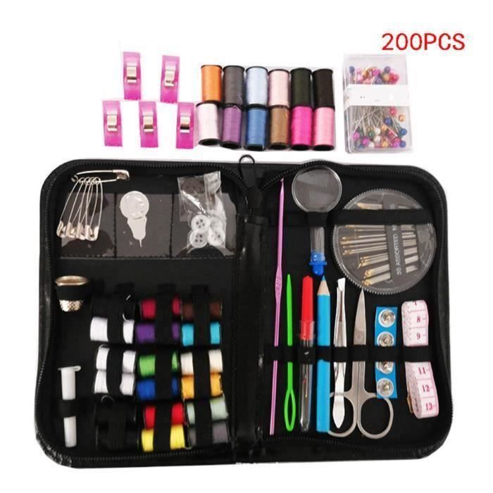 Kit De Couture Set De Couture Complet Professionnel, Accessoires De Couture Pour Voyage Famille Maison Travail Et Cas D'Urgence-1Set