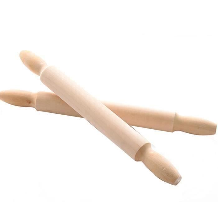 Woody pâtisserie Ustensiles de cuisine Outils Rouleau à pâtisserie -40CM la31457