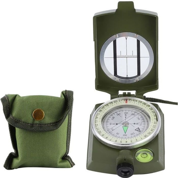 Boussole de navigation, boussole de camping professionnelle, camping pour l'escalade en plein air, randonnée