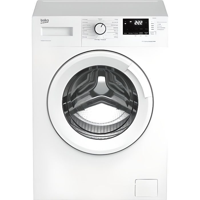 Lave linge hublot Beko WMB8455
