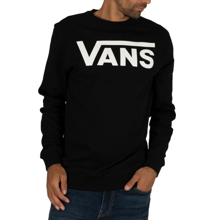 Vans Homme Sweat Classique, Noir