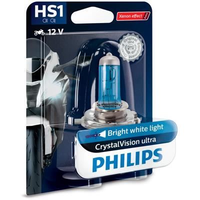 Ampoule halogène HS1 Philips HS1 CrystalVision ultra Moto 12636BVBW CrystalVision ultra 35/35 W 12 V 1 pc(s)