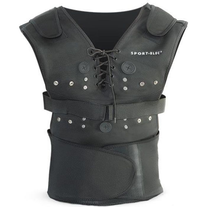 Gilet combi électrostimulation sport-elec compatibles multimarques Sport-Elec Electrostimulation