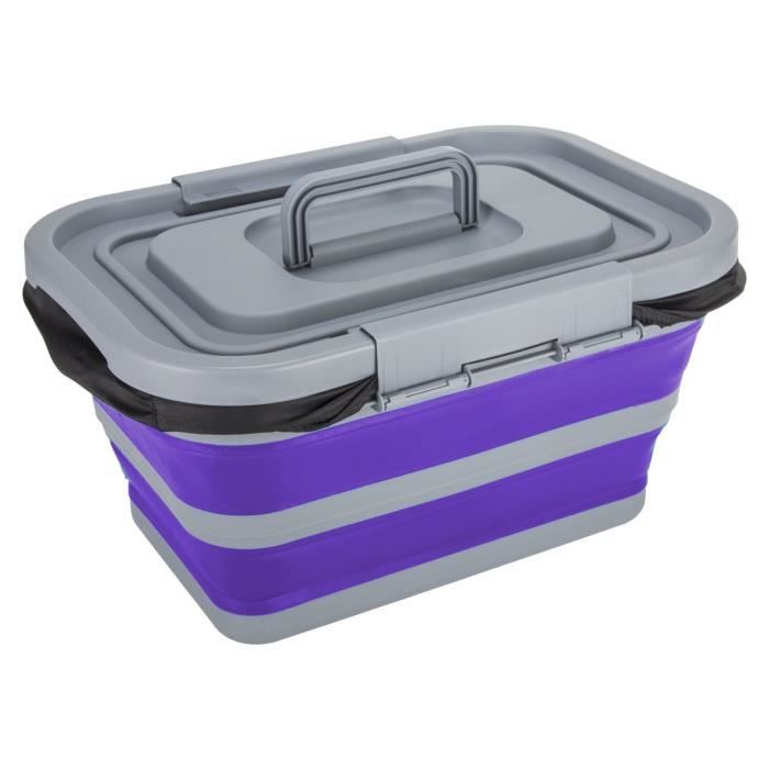 Summit sac isotherme pliable 60 x 23 x 26 cm violet 18 litres