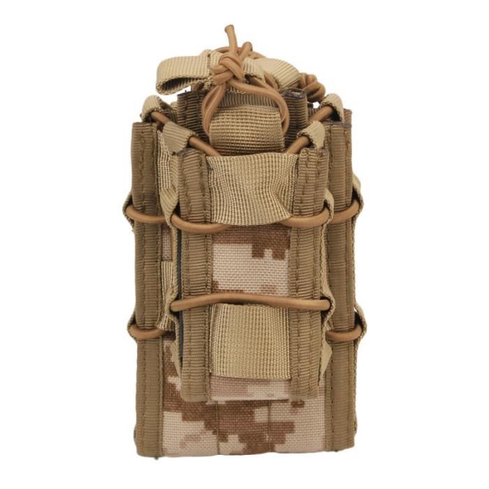 Attachement Sous-emballage Système MOLLE Gilet Kit d'accessoires Stockage Plusieurs poches Sac à dos Molle SAC A DOS DE RANDONNEE