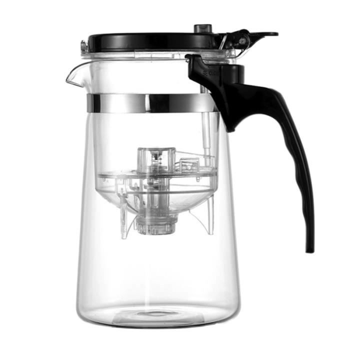 1 pc Théière En Verre Détachable et Lavable Résistant À La Chaleur 500 ml Bouilloire Thé Machine pour Maison THEIERE ELECTRIQUE