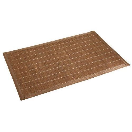Wenko - 17995100 - Tapis Bambou - Marron Fonc