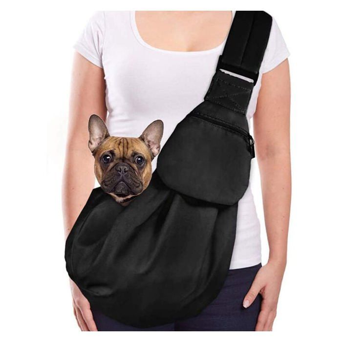 Sac de transport pour animal de compagnie, chien chat main libre
