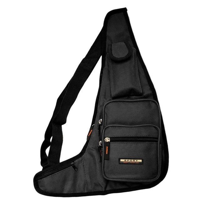 Sac Bandoulière Pour Femme Avec Multi Poches Petit Sac Epaule En Cuir