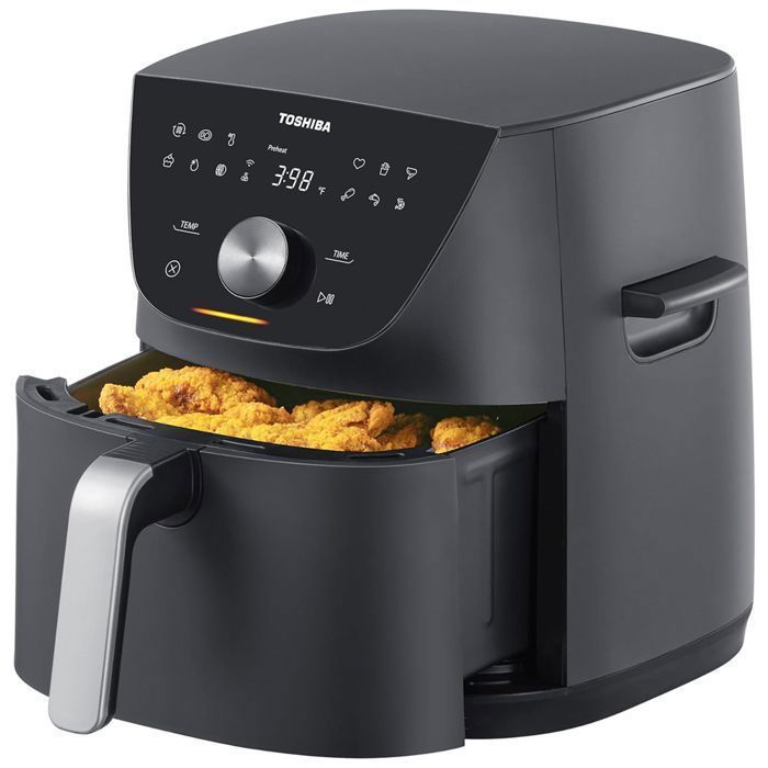 Friteuse sans huile TOSHIBA AirFryer Capacité 74L - 12 menus prédéfinis et fonction - 1850W - Toshiba